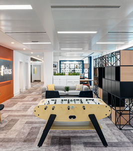 Flotex flocked flooring - textile flooring for commercial office interiors